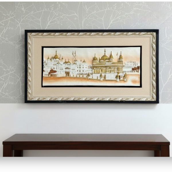 Sri Harmandir Sahib: A Golden Dawn Painting