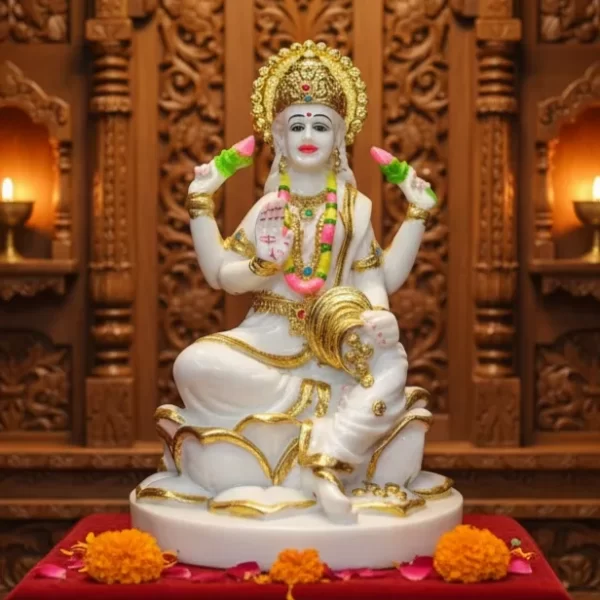 Exquisite Goddess Lakshmi Idol