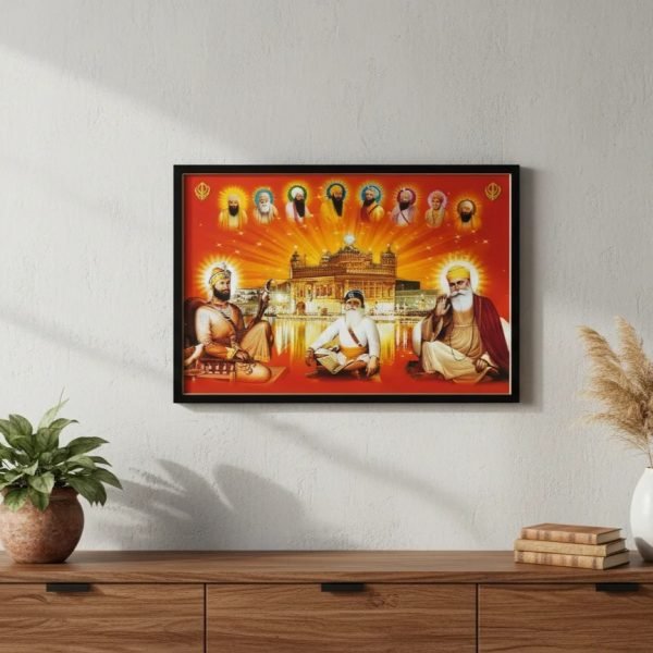 The Eternal Light of the Gurus: Wall Art