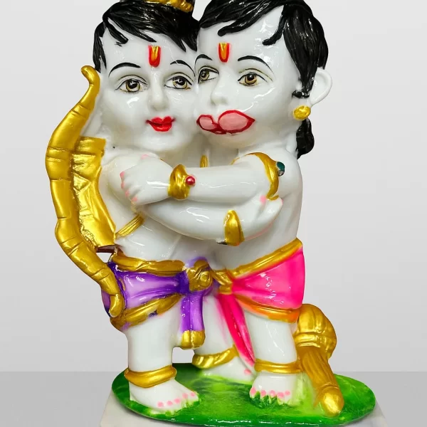 Divine Bond of Ram and Hanuman (Child Form Idol)