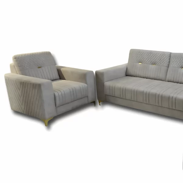 Chic & Contemporary 3-Piece Living Room Set - Image 6