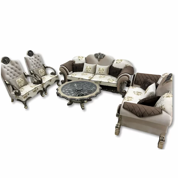 Majestic 4-Piece Grandeur Living Room Set with Coffee Table - Image 2