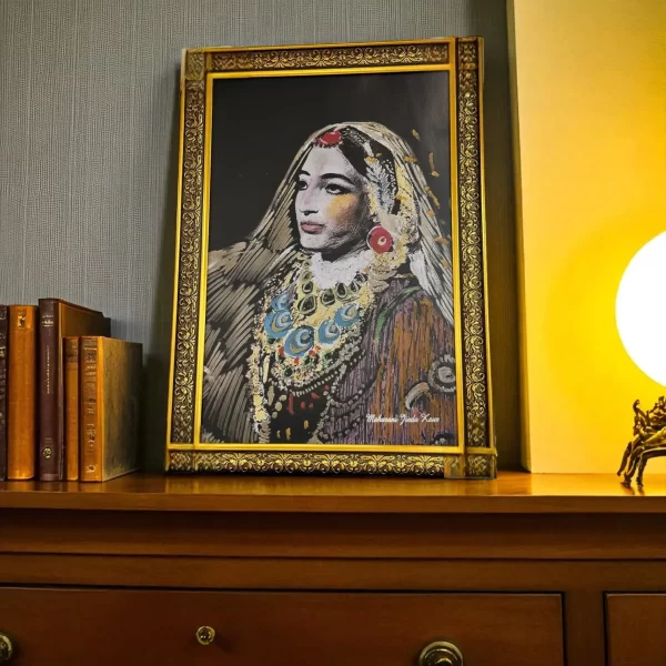 Enchanting Portrait of Maharani Jind Kaur