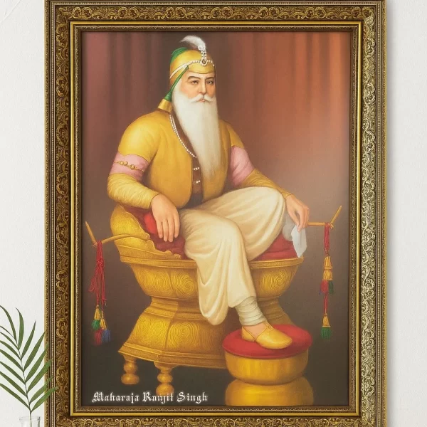 Grand Portrait of Maharaja Ranjit Singh