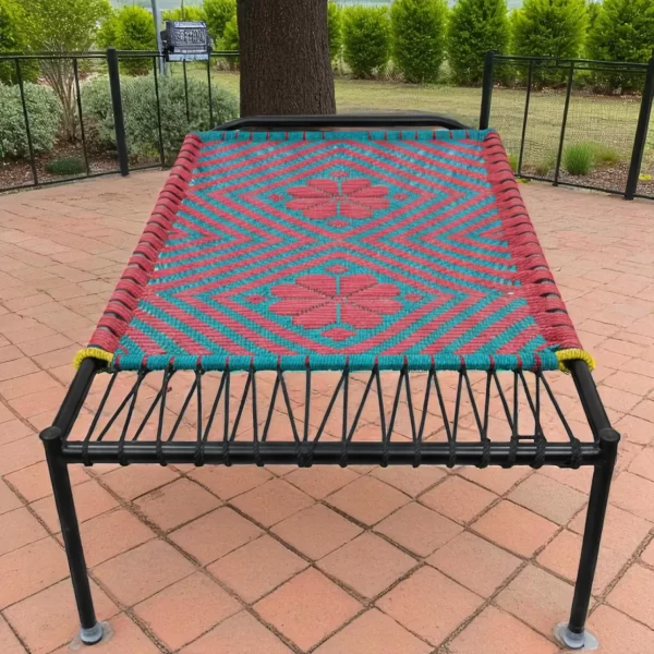 Vibrant Handwoven Charpai/Daybed