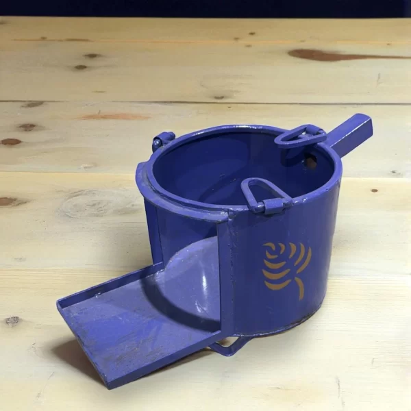 Traditional Metal Chulha (Portable Punjabi Stove)