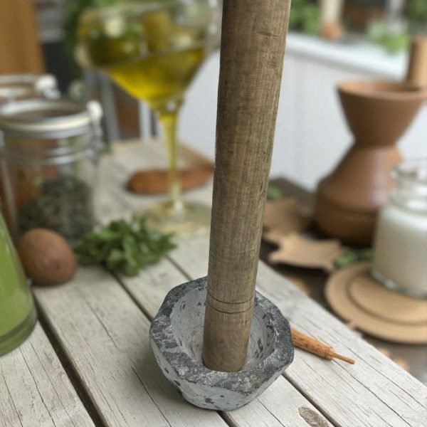 Authentic Punjabi Kundi Sotta (Mortar and Pestle)
