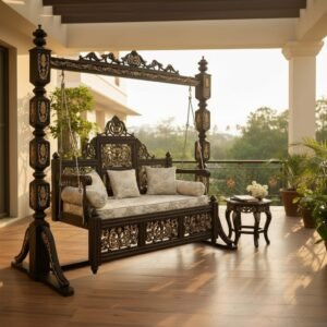 The Regal Hand-Carved Indoor Swing