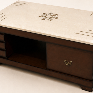 Ivory Crest Coffee Table