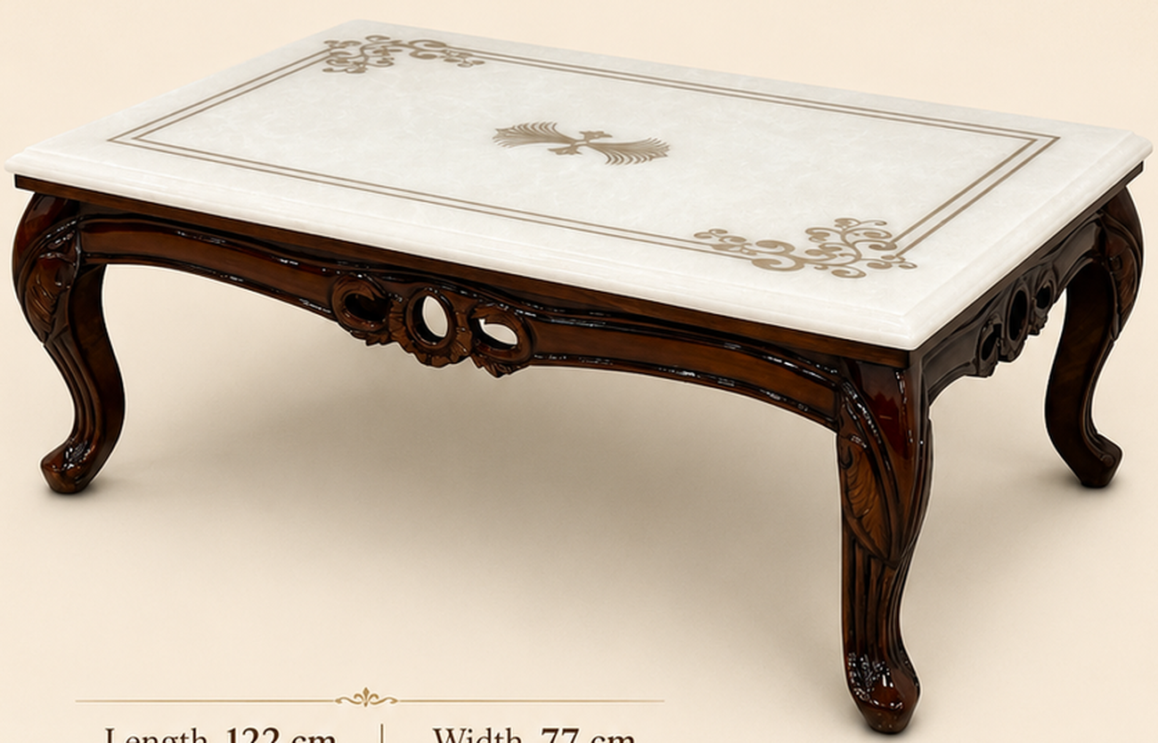 Majestic Ivory Coffee Table