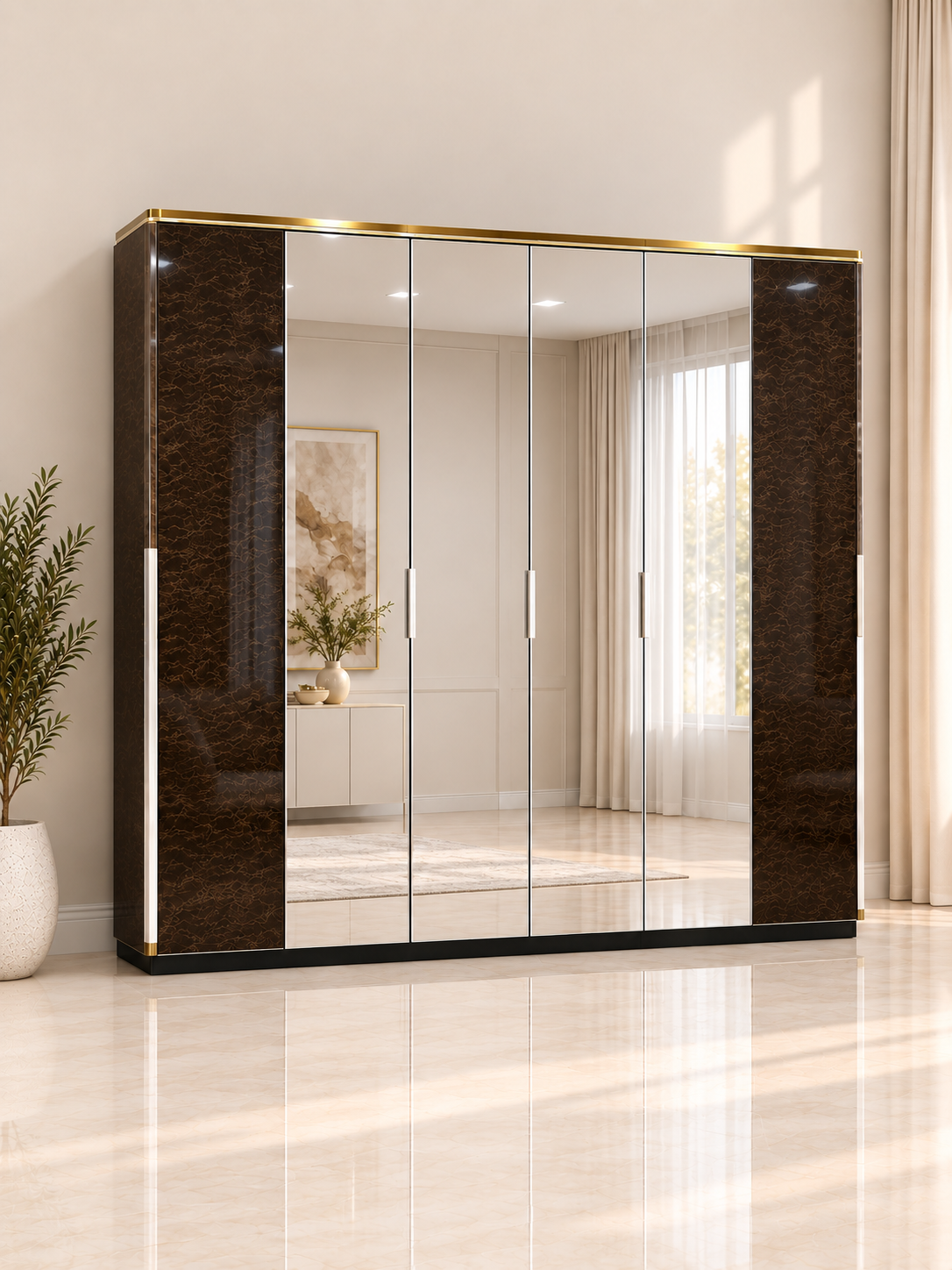Royal Mirror Wardrobe