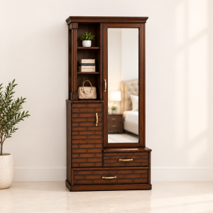 Teak Design Dressing Mirror