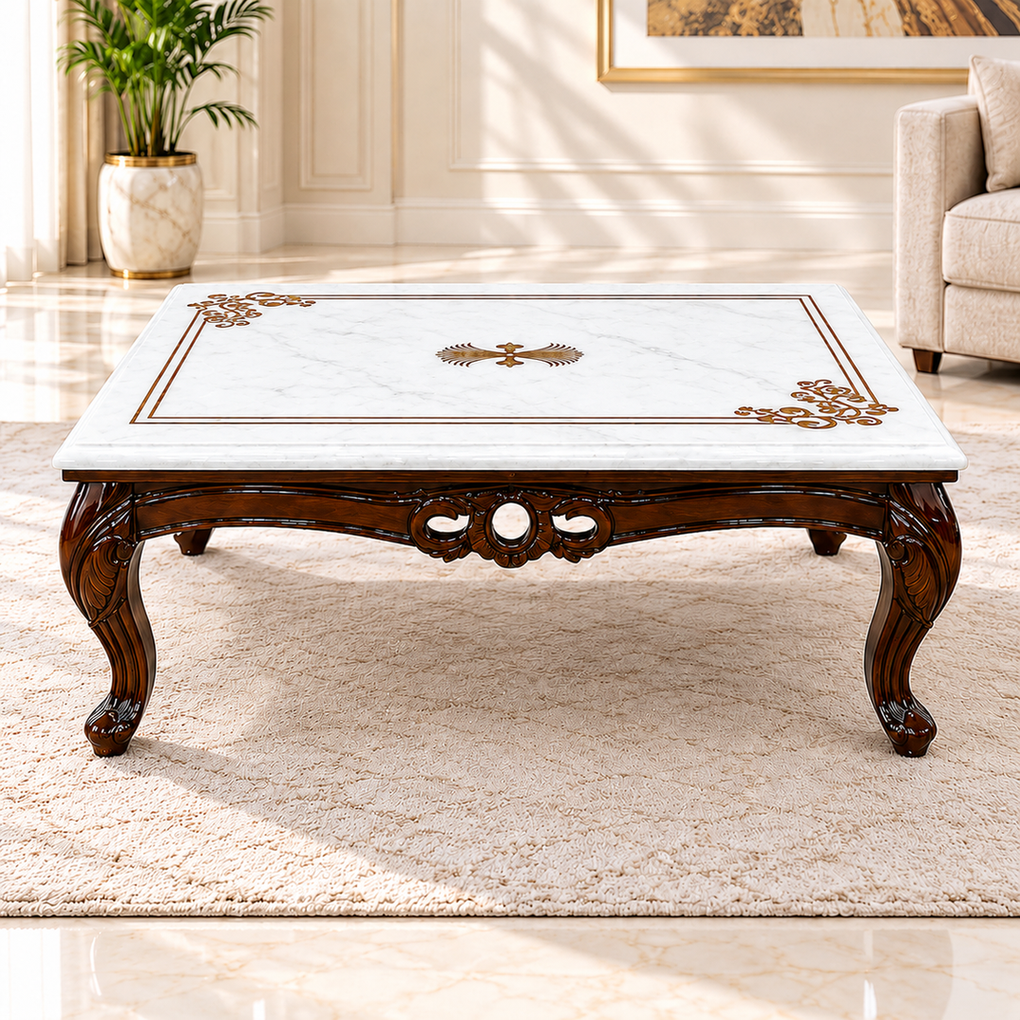 Majestic Ivory Coffee Table