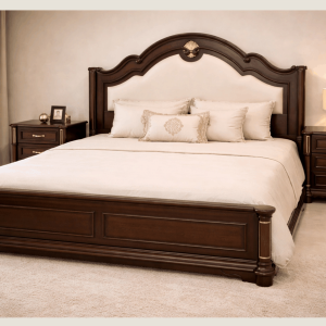 Classic Carved King Storage Bed