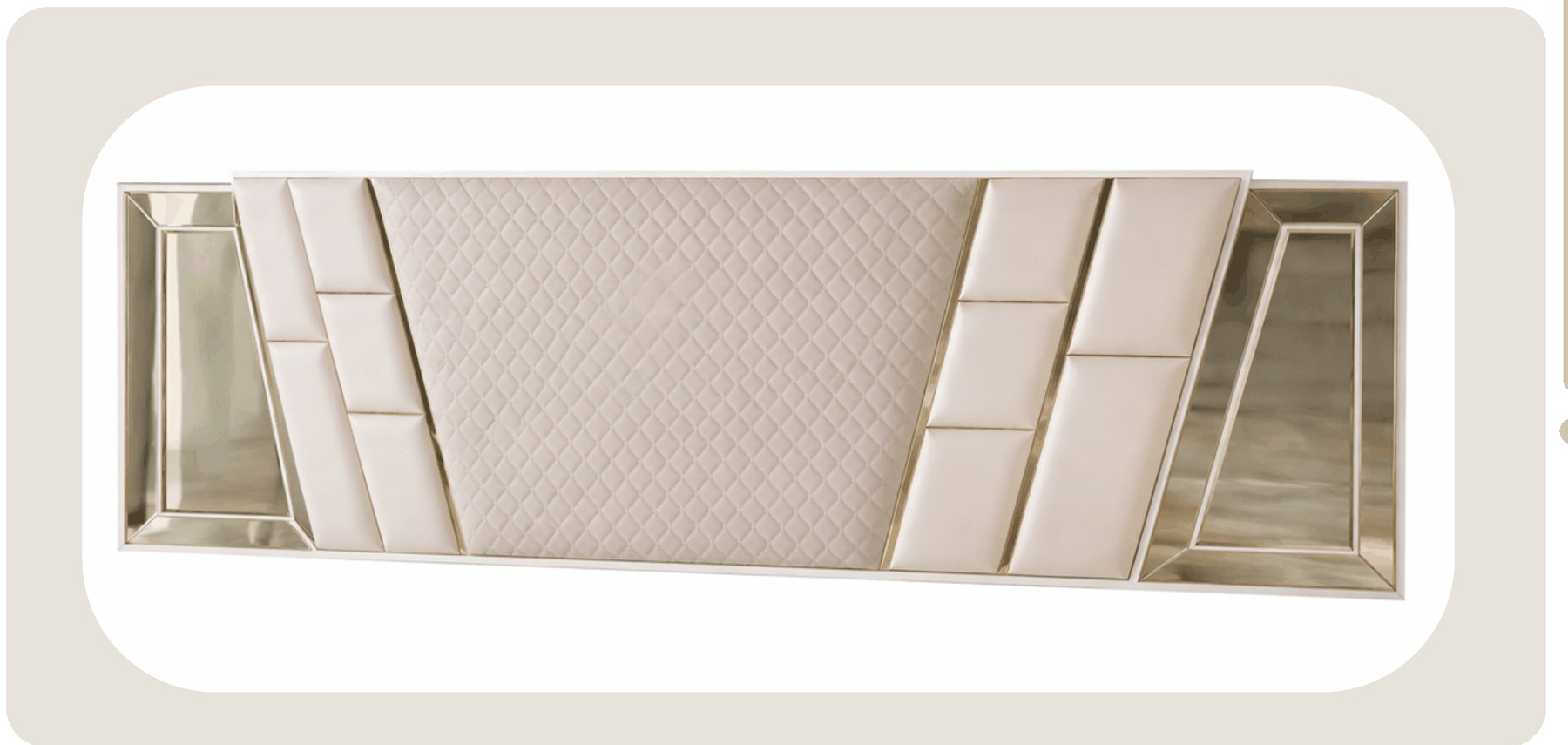 Diamond White King Storage Bed - Image 2