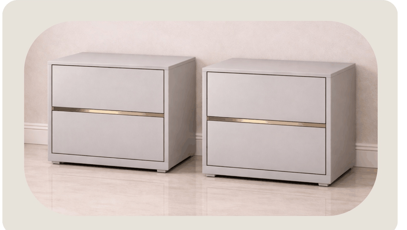 Silver Dream King storage Bed - Image 3