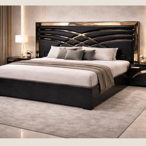 Midnight Luxe King Storage Bed